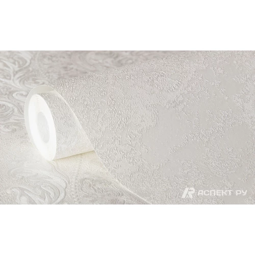 Обои флизелиновые Аспект Deluxe Ренессанс белые 70520-11 1,06х10,05 м