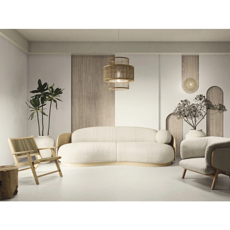 Керамогранит Ape Ceramica Kinfolk Kinwood Beech Rect матовый бежевый A040486 280х120 см