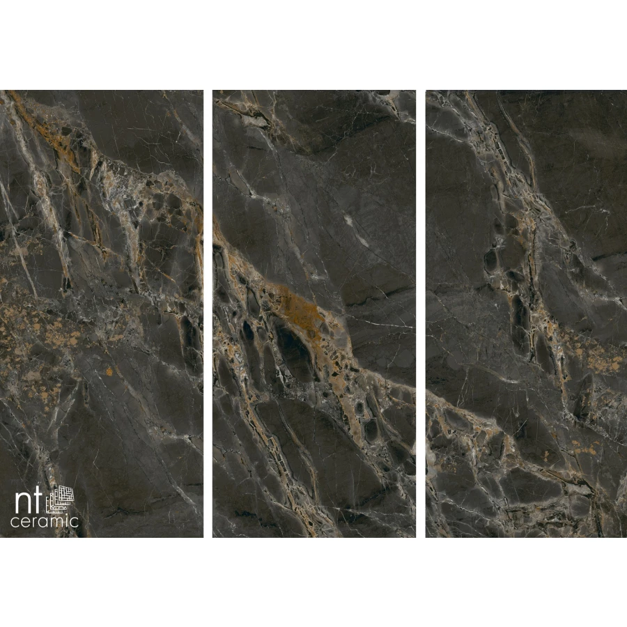 Керамогранит NT Ceramic Atlas Home Orobico Brown Лаппатированный NTT3503L 270х120 см