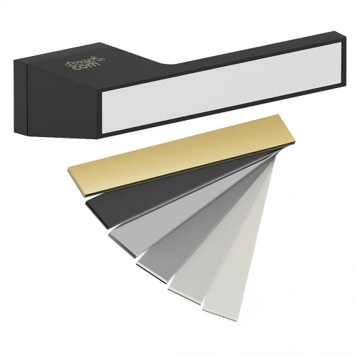 Ручка для двери Bravo AS2-612 SBlack/7D