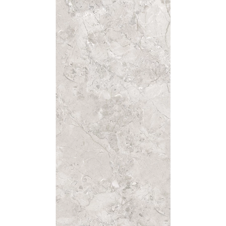 Керамогранит Seratonia Carving-Glossy Elegance Grey светло-серый 120х60 см