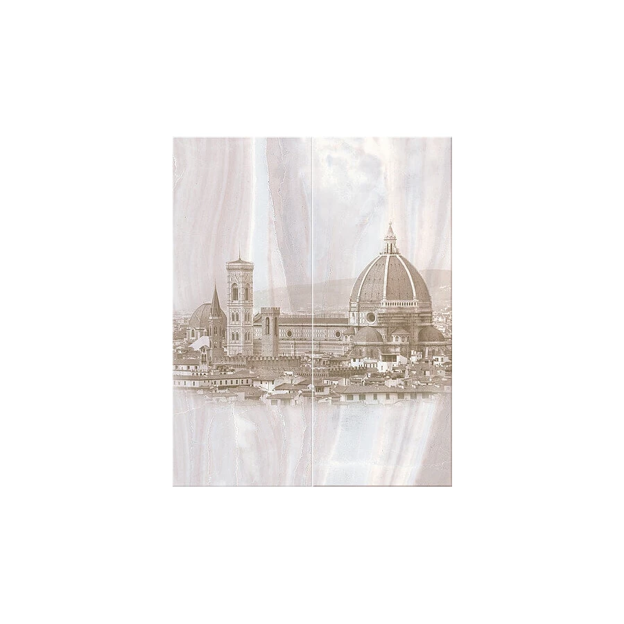 Панно Azori Aliante Grey Decor Fiore 50.5*40.2