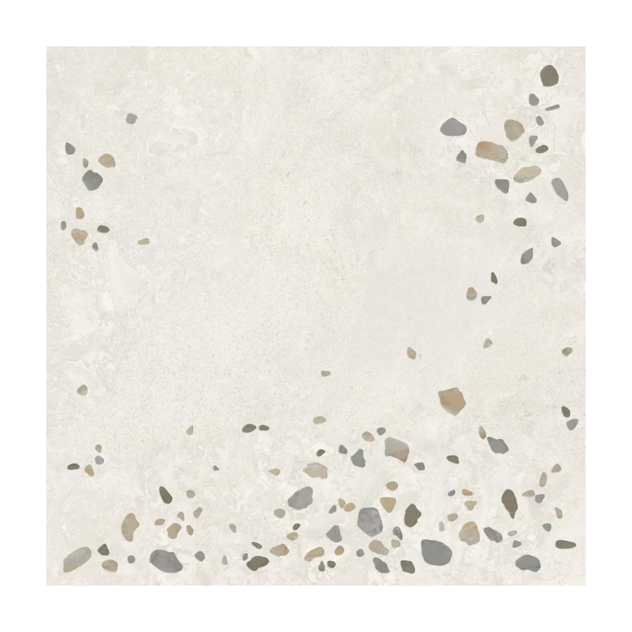 Декор из керамогранита Harmony Peronda Awen White Decor NT C R белый 3372840689 90х90 см