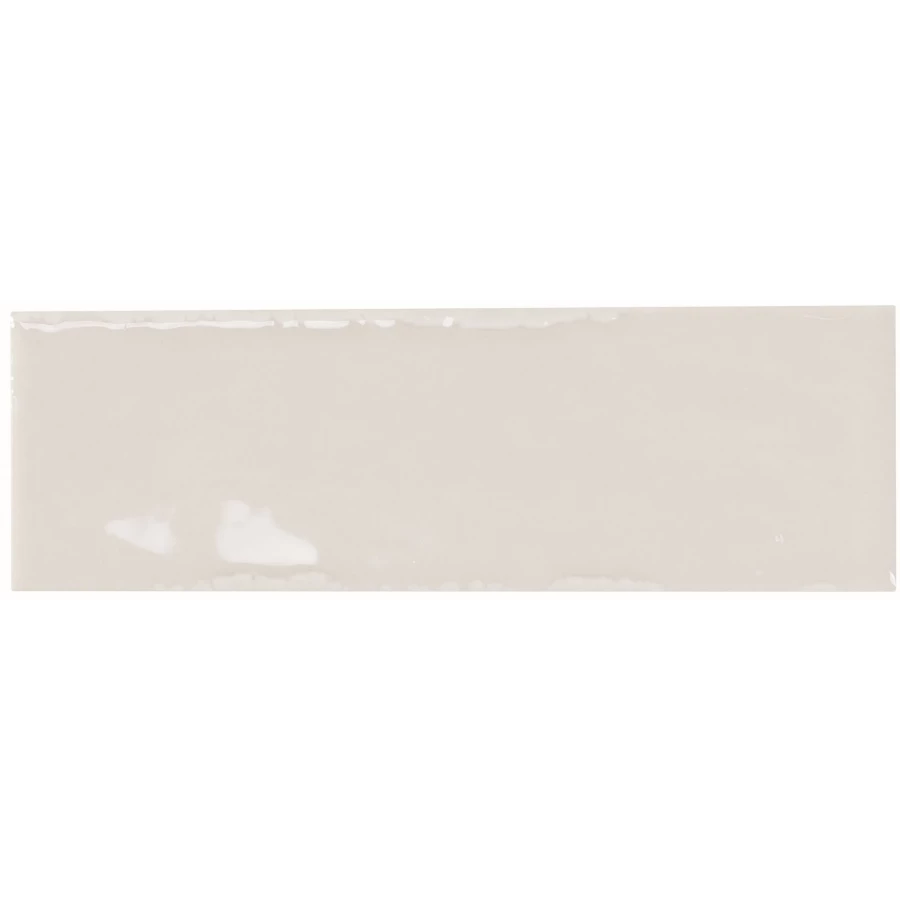 Керамогранит Monopole Artisan Cotton 002591 глянцевый белый 15x5 см