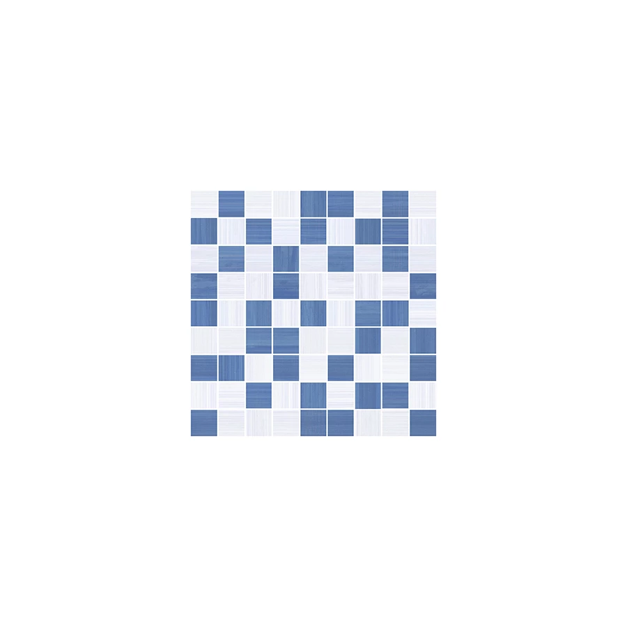 Мозаика Ceramica Classic Stripes синий+серый 30х30