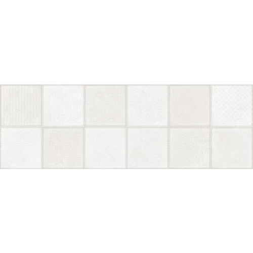 Плитка настенная ALMA Ceramica Cube матовая белая TWU3090CUB07R 90х30 см