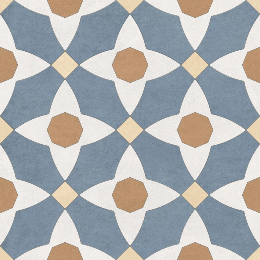 Керамогранит New Trend Design Art Rico матовый многоцветный GP2020DSA23 20х20 см