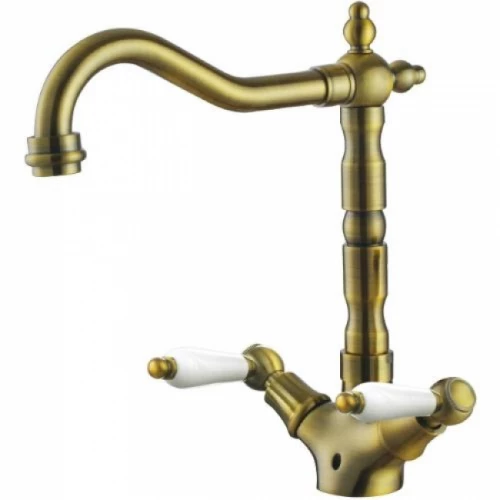 Смеситель для кухонной мойки Kaiser Vincent 31011-1Br бронза