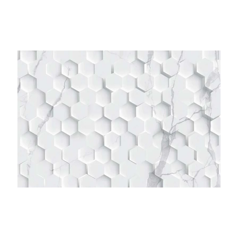 Настенная плитка Eurotile Statuario 9 SR 0205 Pixel 9 SR 0205 40х27 см