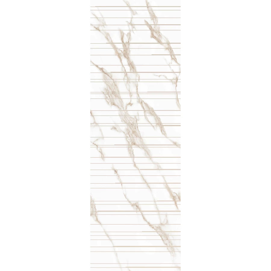 Плитка настенная Creto Shine Diamond Вставка глянцевая белая 04-00-1-54-03-00-1888-0 90х30 см