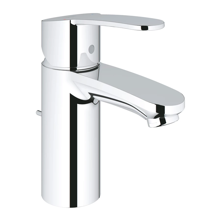 Смеситель для раковины Grohe Eurostyle Cosmopolitan с донным клапаном хром 33552002