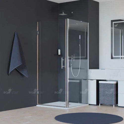 Душевой уголок RGW HO-045 HO-011 + Z-050-2 + O-204 Прозрачное 350604592-011 90х120 см