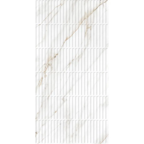 Керамогранит Creanza Selva Gold Decor Carving Pro белый CP4004-D 120х60 см