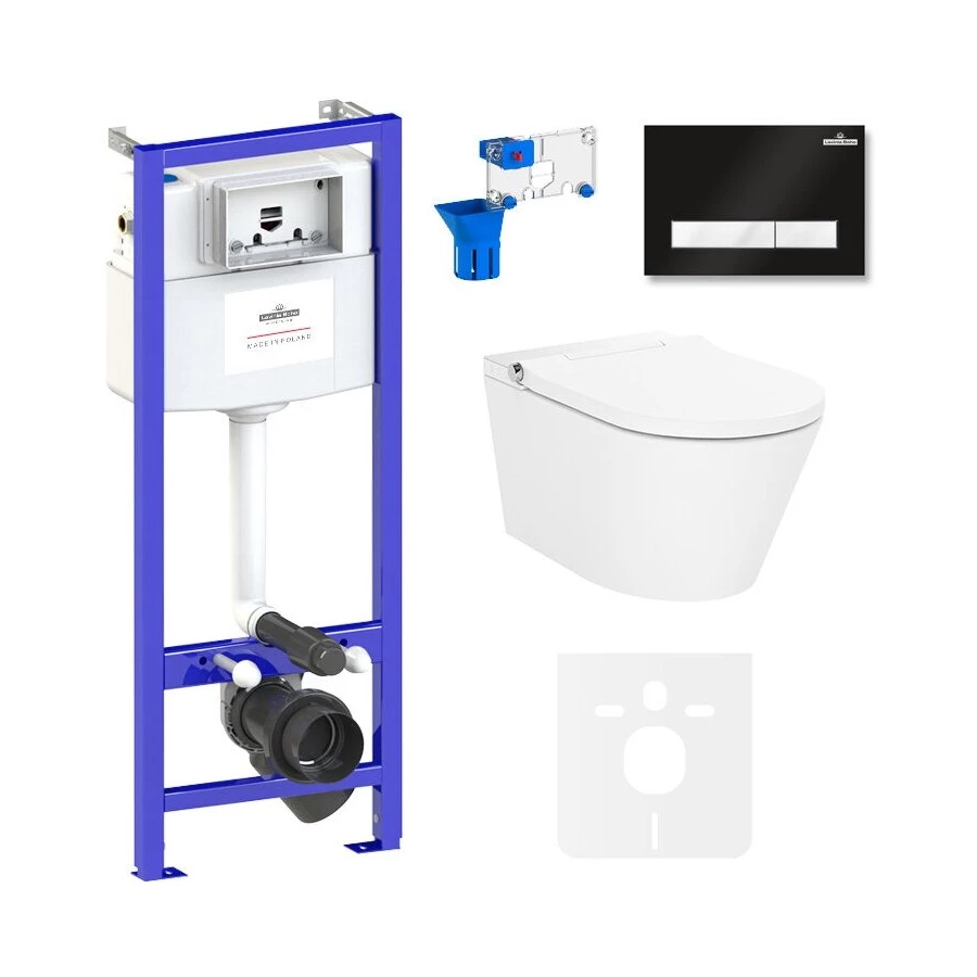 Унитаз Lavinia Boho Relfix Smart V-Clean 87561161 (умный комплект 7 в 1)