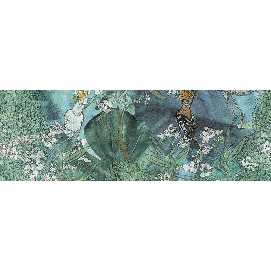 Панно стеклянное Ceramika Konskie Botanica Rett Decor (3) 75x75 см