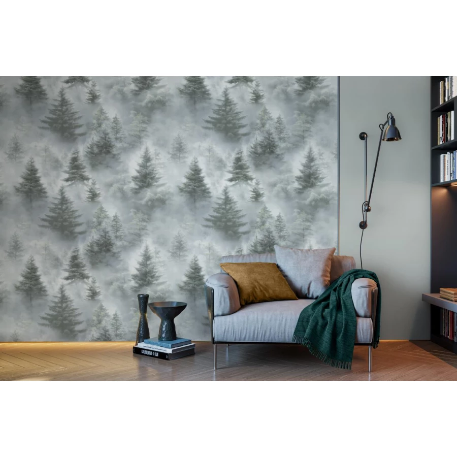 Обои флизелиновые Palitra Home Ultrachrome 3 серые HC72551-71 1,06х10,05 м