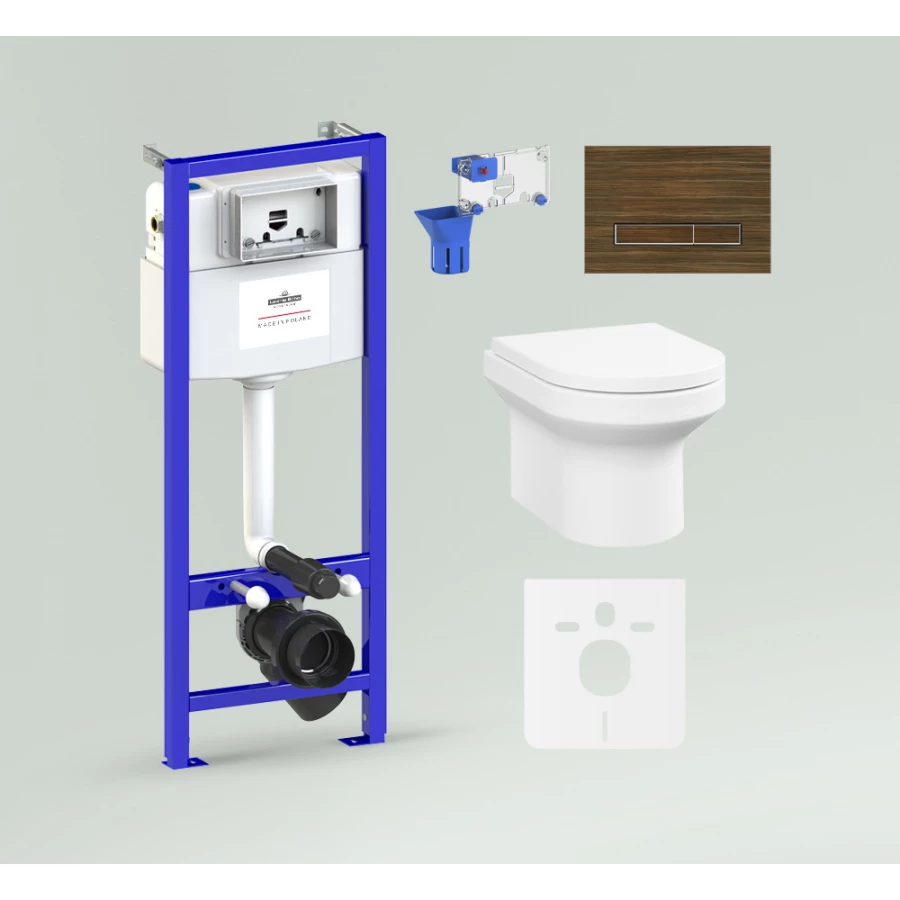 Комплект 7 в 1 Lavinia Boho Relfix Grance Hill Rimless 87561042 (состоит из 38010010, 3805005T, 3307101R, 33290700, 38040010)