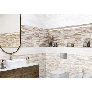 Плитка настенная ALMA Ceramica Arteo матовая рельефная TWA11ART014 60х20 см