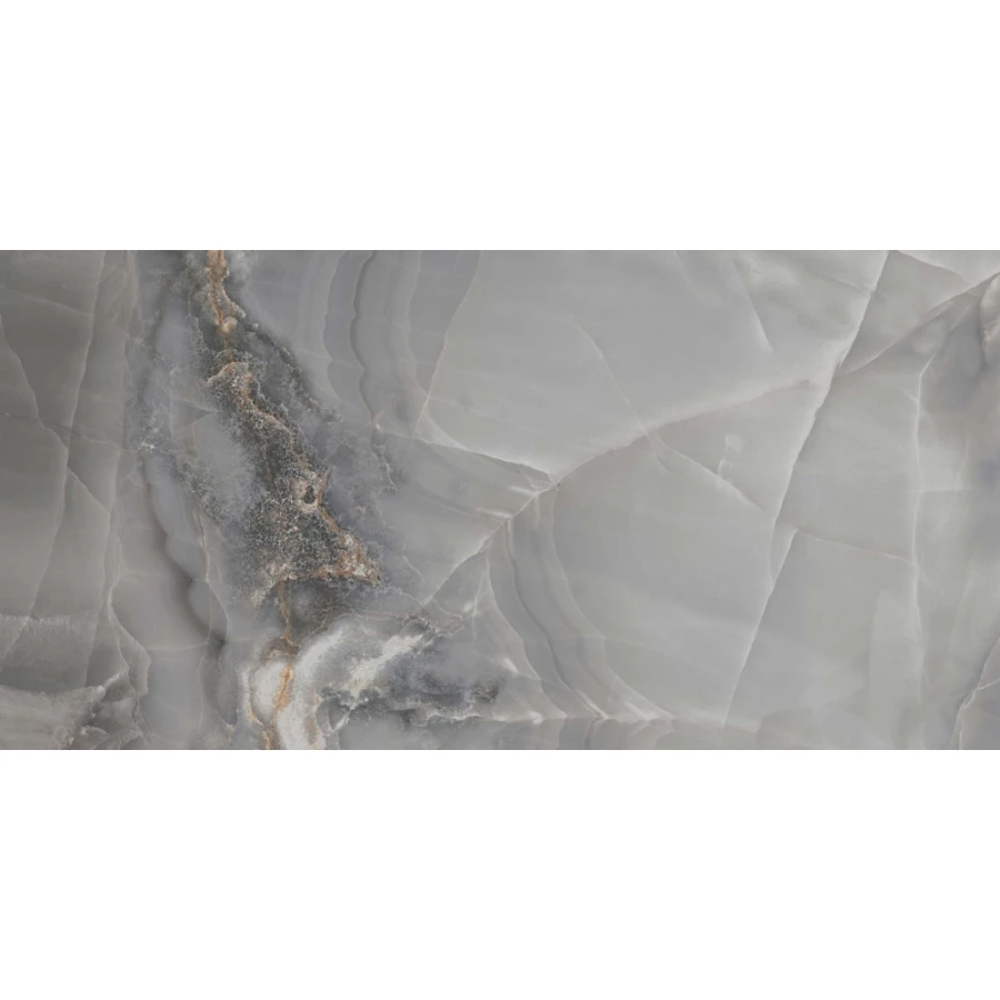 Керамогранит Estima Belize BZ03 глянцевый серый 71798 120х60 см