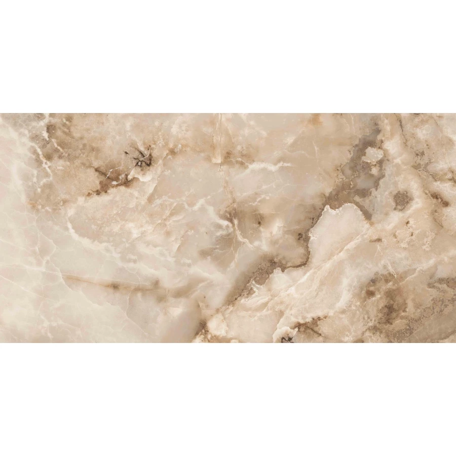 Керамогранит De Ceramica Glossy Passion Onyx Dark Brown C311 120х60 см