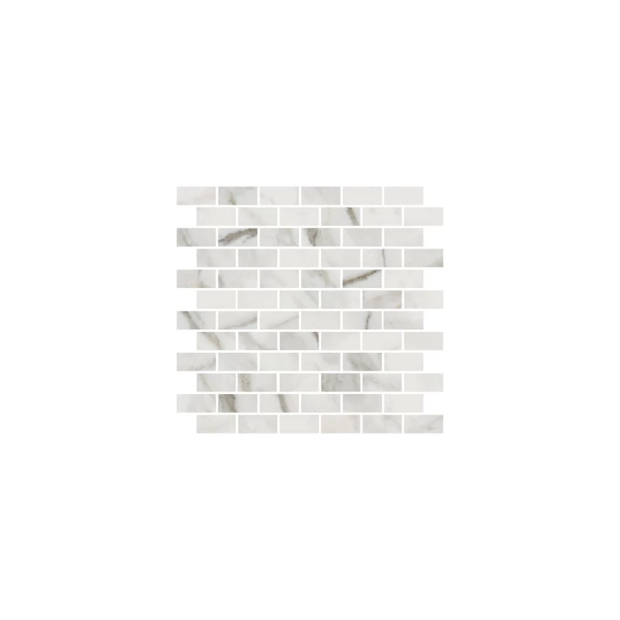 Декор Kerama Marazzi Буонарроти белый мозаичный MM13105 32x30