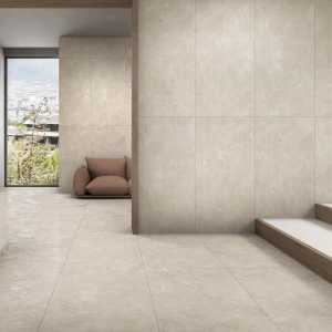 Керамогранит Neodom Marble Lublin Blanco Linear Carving матовый бежевый N40024 120х60 см