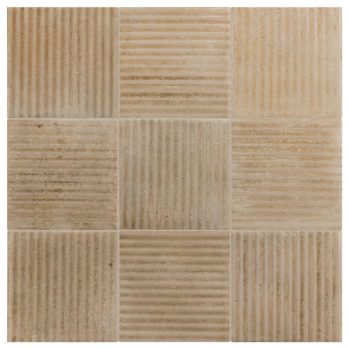 Керамогранит Equipe Raku Line Sand матовый коричневый 0,6 м2 30827 10х10 см