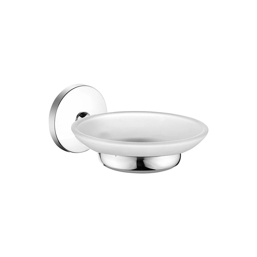 Мыльница настенная Milardo Cadiss CADSMG0M42 хром стекло