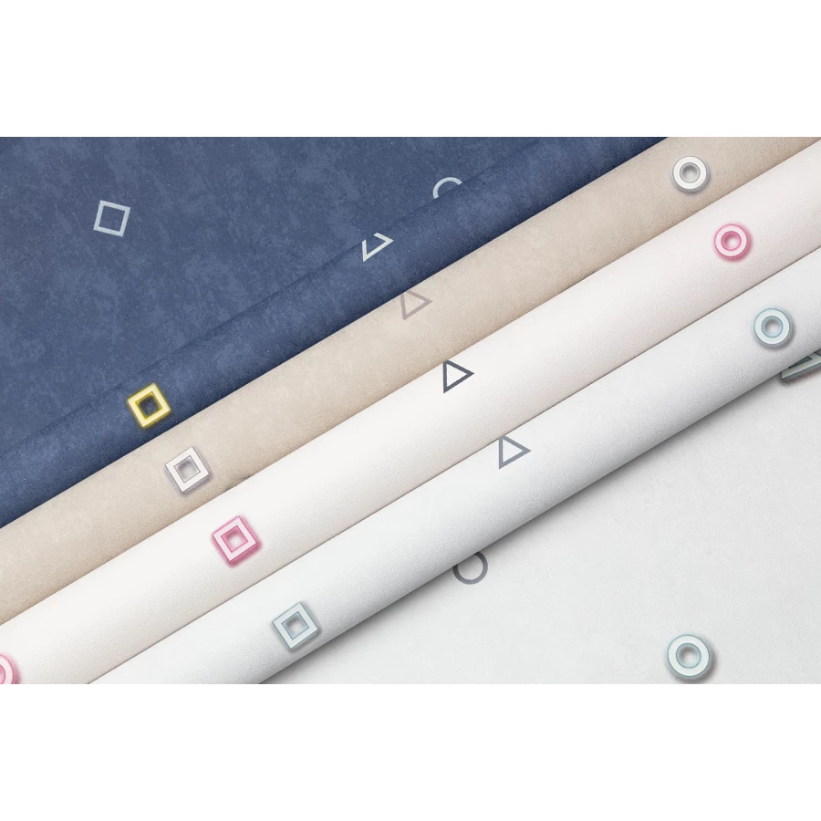 Обои флизелиновые Palitra Home Gamepad HomeColor серые HC72158-14 1,06х10,05 м