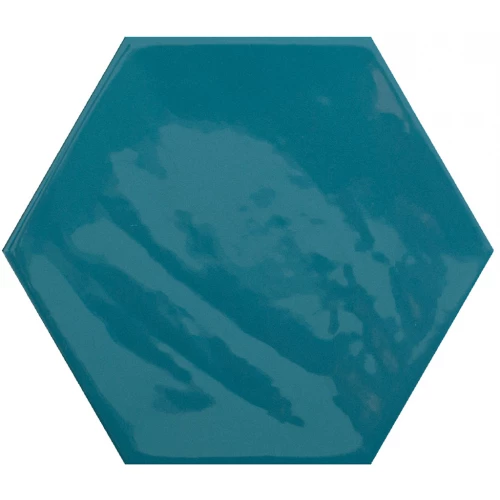 Плитка настенная Cifre Kane Hexagon Marine сине-зеленый 16*18 см