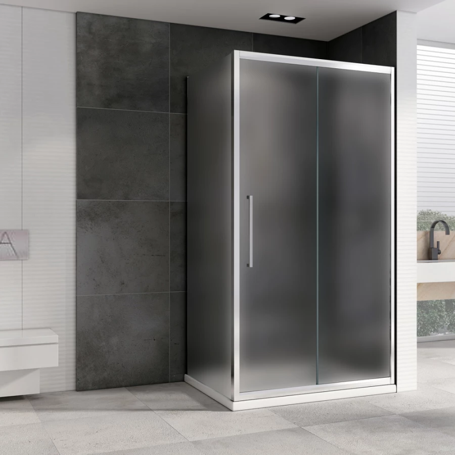 Душевой уголок Abber Schwarzer Diamant AG30120MH-S60M 60x195 см