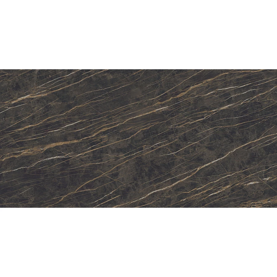 Керамогранит Laminam I Naturali Marmi Noir Desir Bocciardato натуральный LAMF007045 300х100 см