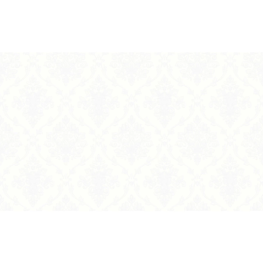 Обои флизелиновые Grandeco Way Vivaldi белые R178101 1,06х10,05 м