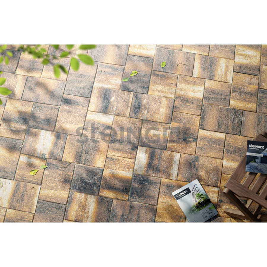 Тротуарная плитка Steingot Квадрат 4483 200х200х60 мм