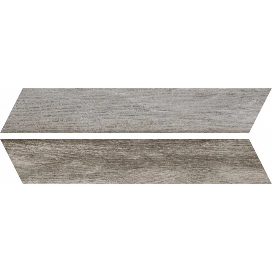 Керамогранит Rondine Group Vintage Cendre Сhevron матовый серо-бежевый J86583 40,7х7,5 см