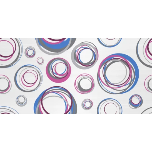 Декор Ceramica Classic Enigma синий (круги) 25х50