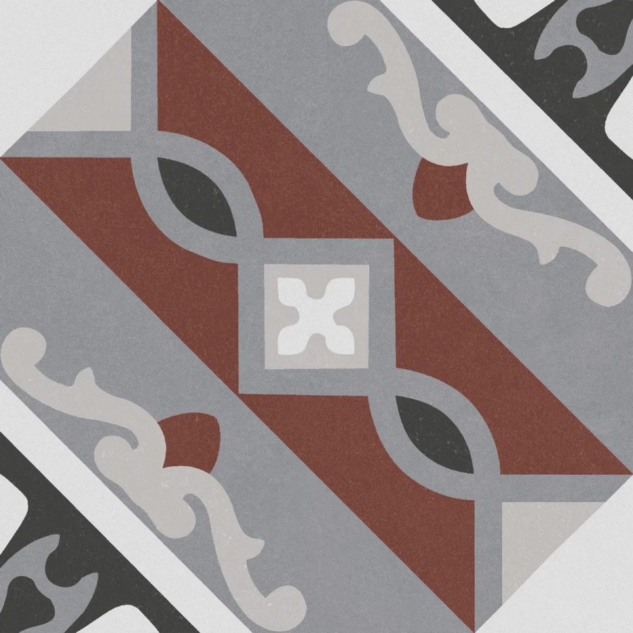 Керамогранит Motto Monotone Pastel Decor Matt матовый многоцветный N100108 20x20 см