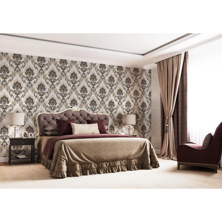 Обои флизелиновые Palitra Life Medina Палитра белые PL72159-12 1,06х10,05 м