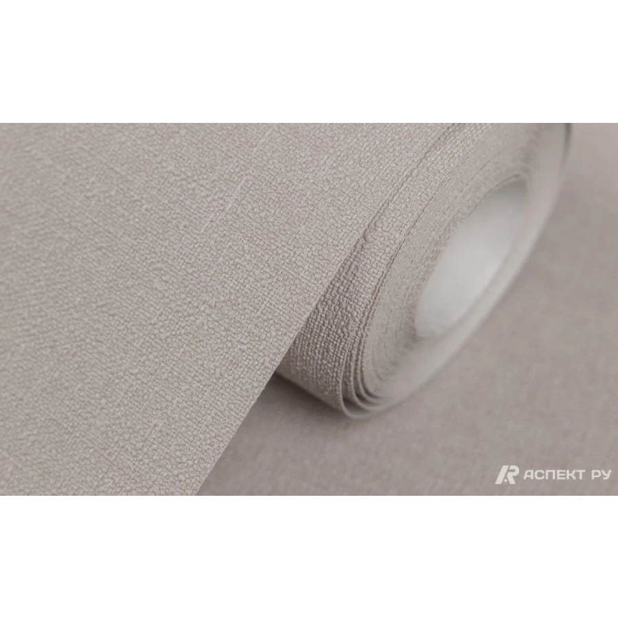 Обои флизелиновые Аспект Deluxe Акцент Текстиль New бежевые 70604-22 1,06х10,05 м