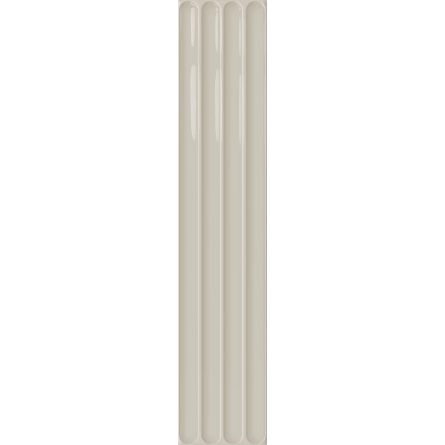 Плитка настенная DNA Tiles Plinto in greige gloss 54,2х10,7 см