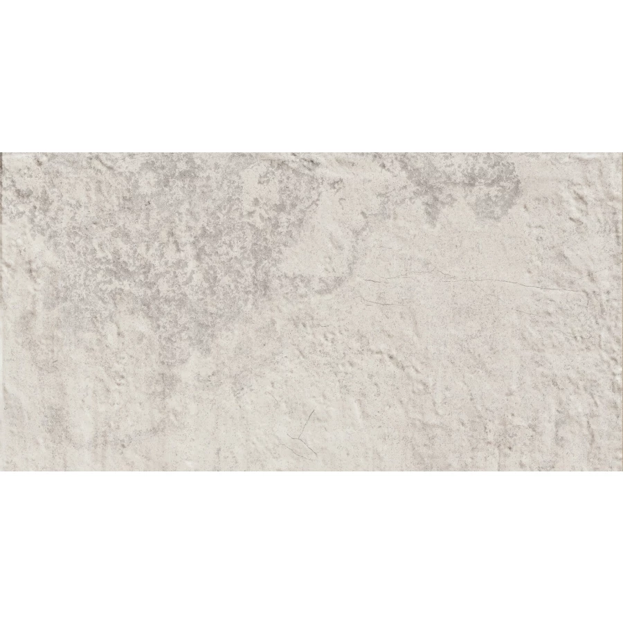 Керамогранит Monocibec Pietra Castello Miramare Grip матовый белый 0124778 50х25 см