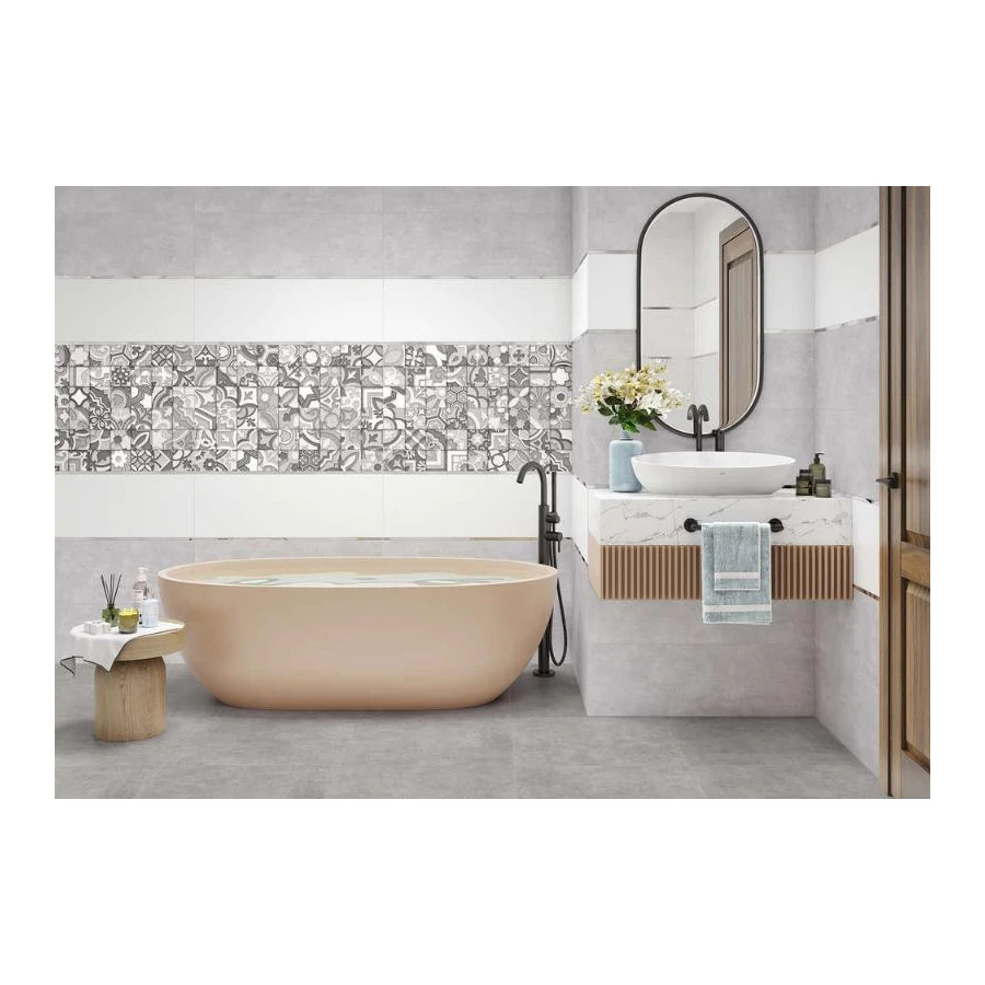 Плитка облицовочная ALMA Ceramica Velvet 5 шт в уп 48,6 м в пал TWU93VLT17R 90х30х1,05 см