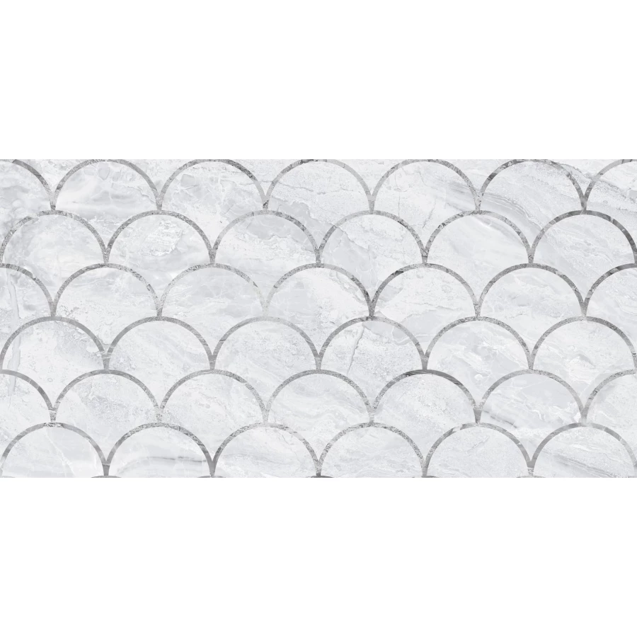 Плитка настенная Cube Ceramica Prado Scale Gray 60х30 см