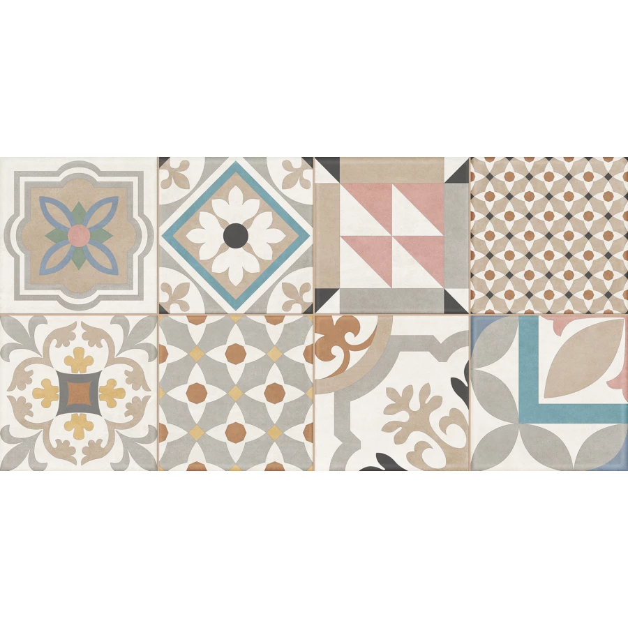 Плитка настенная New Trend Design Art Mix 2 матовая многоцветная WT36DST18 60х30 см