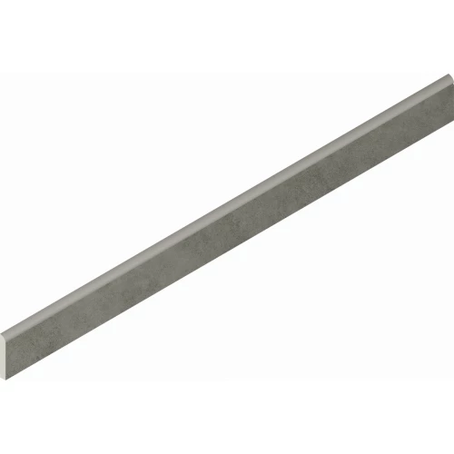 Керамогранит Italon Форум Вэйв Айрон Плинтус матовый серый 610130001666 80х7,2 см