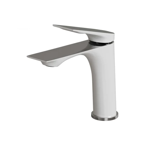 Смеситель для раковины MixLine ML41-04 Swan White белый хром 553908