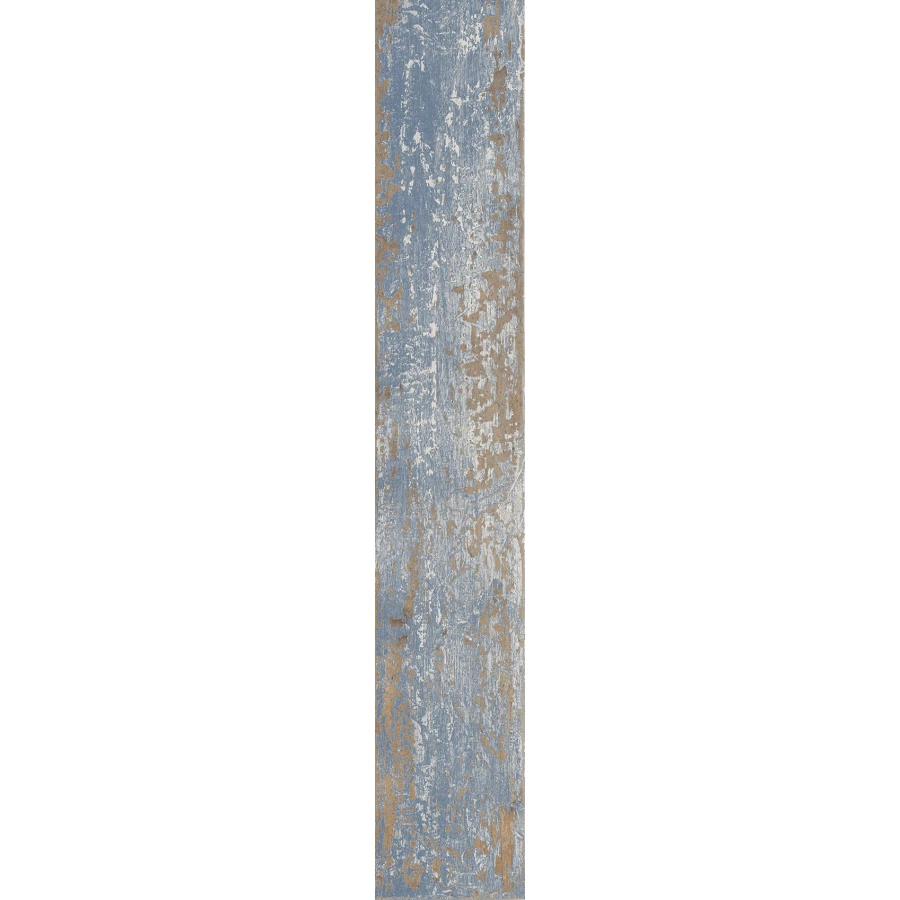 Керамогранит lamore Ceramic Matt 20х120 Carolina Wood Blue матовый сине-бежевый 20/120-006 120х20 см