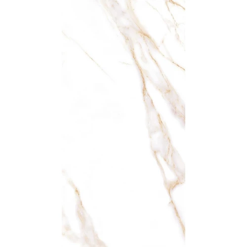Керамогранит Favania Calacatta Gold Polished глянцевый белый 16061 160х80 см