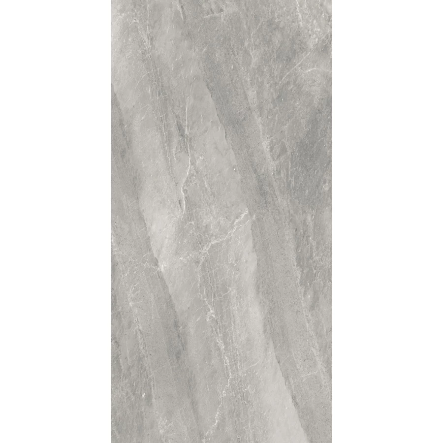 Керамогранит Sina Tile Earth Dark Grey Polish 2613 глянцевый серый 120х60 см