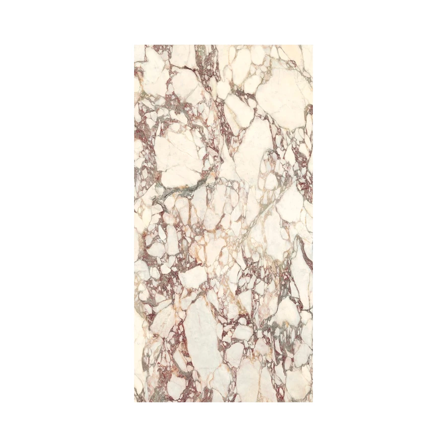 Керамогранит Ariostea Ultra Marmi Calacatta Viola Prelucidato Soft 6 мм кремовый UM6S300671 300х150 см